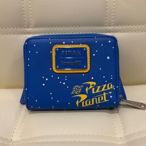 Loungefly Pixar Toy Story Pizza Planet Super Nova Burger Flap Wallet